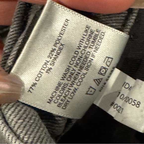 Express “90’s boot” Elegant Gray High Rise Bootcut Women's Jeans - Picture 5 of 7